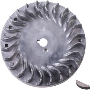 Upgrade Aluminum Flywheel 10krpm for Predator 212cc 196cc 224cc NonHemi Cast,Fit Honda GX200 Clone 196cc BSP Tilly with Key,69730 69736 Aluminum