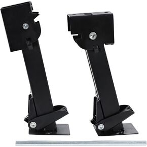 RV Stabilizer Jacks - 2pk 1300lb Cap Attachable Telescoping Travel Trailer Jack Stabilizer Stands and Jack Rod