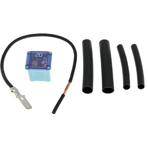 EL3Z-14293-A Fuel Pump Fuse Relocation Terminal Kit with 2 Extra Tubes for Ford F150 3.5 3.7 4.6 5.0 6.2 V6 V8 2009-2014 09 10 11 12 13 14 Replaces 926-034 EL3Z14293A 926034