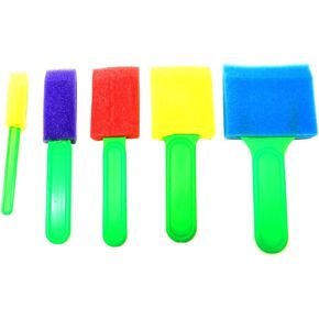 فرشاة طلاء إسفنجية بألوان متنوعة لمشاريع الهوايات والحرف الفنية 5 قطع in Kuwait