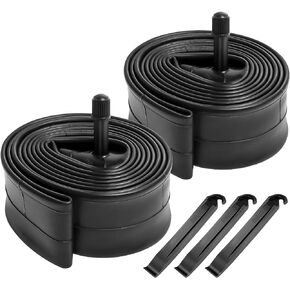 2 Pack 20" Bike Tubes 20x1.50/1.75" AV32mm Schrader Valve 20" Bicycle Tubes Compatible with 20 x 1.50 20 x 1.60 20 x 1.70 20 x 1.75 Bike Tire Tubes