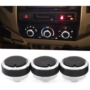 Control Knob Heater A/C or Fan, Replacement for Lost or Damaged Control Knobs for Toyota Tacoma