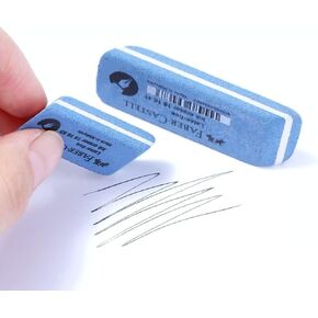 1Pc Large Frosted Eraser Pen-Style Erasers Stationery Special Eraser Office Supplies Sand Eraser Gel Pen Fountain Pen Ink Pen Eraser Clean Students Correction Supplies Erasers and Correction Products