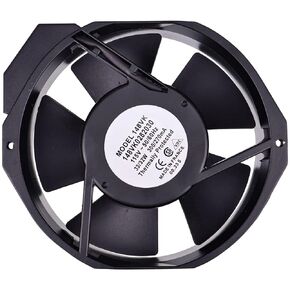 148VK0282030 Cabinet Cooling Fan AC Axial Fan Ball Bearing 115V 172 * 151 * 38 mm 300/270mA 32W 50/60Hz