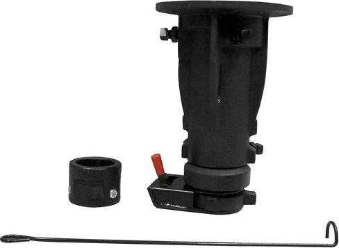 C5G1216 عجلة خامسة مبطنة قابلة للتعديل إلى محول معقوفة 12 بوصة - 16 بوصة لمقطورة التخييم RV، العجلة الخامسة إلى محول سحب مقرنة معقوفة in Kuwait