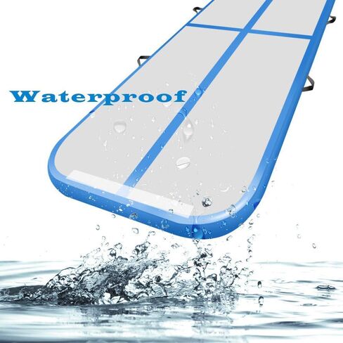 10ft/13ft/16ft/20ft/23ft/26ft Inflatable Gymnastics Airtrack Tumbling Mat Air Track Floor Mats with Electric Air Pump for Home Use/Training/Cheerleading/Beach/Park and Water in Saudi Arabia