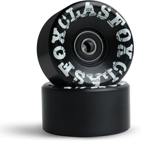 عجلات تزلج رباعية الأسطوانة مكونة من 8 عبوات مع محمل مثبت للتزلج على الجليد في صف مزدوج، ملحقات بديلة مناسبة للاستخدام الخارجي أو الداخلي in Kuwait