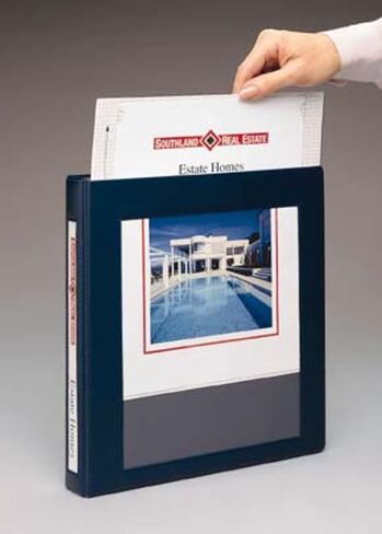 Avery Heavy-Duty Framed View 3-Ring Binder, 1" EZD Rings, 1 Navy Blue Binder (68055) in Saudi Arabia
