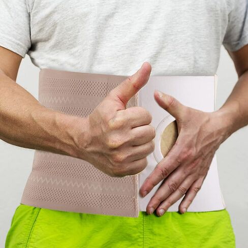 FSUHHIAD حزام فغرة قابل للتعديل، حزام فغر البطن، حزام فغر القولون، حقيبة فغر القولون، دعم الفغر، دعم التفاف، رعاية ما بعد الجراحة لمرضى فغر القولون in Kuwait