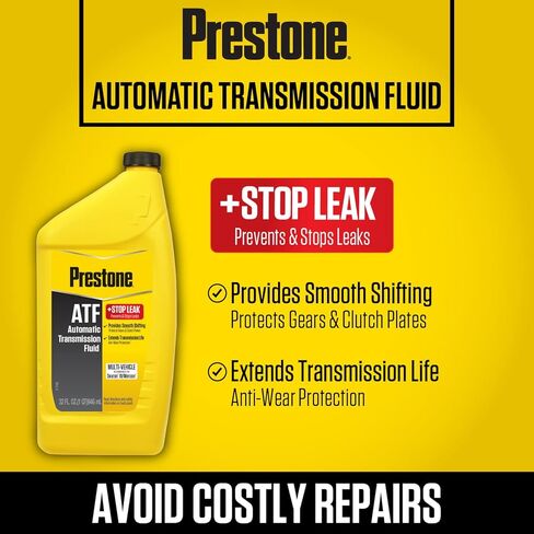 بريستون AS272 سائل ناقل الحركة الأوتوماتيكي متعدد المركبات مع إيقاف التسرب - 32 أونصة. in Kuwait