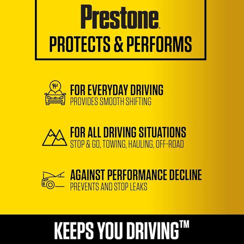بريستون AS272 سائل ناقل الحركة الأوتوماتيكي متعدد المركبات مع إيقاف التسرب - 32 أونصة. in Kuwait