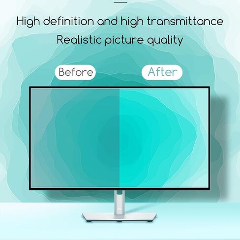 2-Pack 24"-Anti Glare Screen Protector for Sceptre/LG/Dell/HP/Acer/ViewSonic/ASUS/Aoc/Samsung 24 Inch 16:9 Widescreen Desktop Monitor, Eye Protection & Anti Scratch film in Saudi Arabia