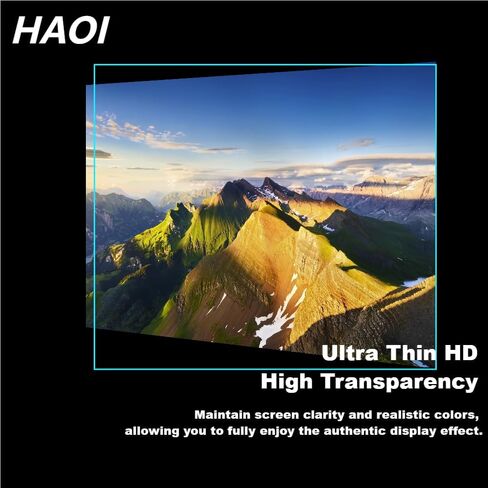 واقي شاشة اتش دي من HAOI، مقاس 10.5x6.5 بوصة، صلابة 9H، مضاد للكهرباء الساكنة، وضوح عالي in Kuwait