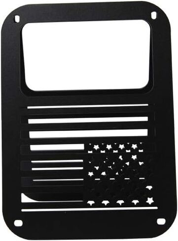 أغطية إضاءة خلفية بعلم الولايات المتحدة واقيات حماية لملحقات رانجلر JK غير المحدودة لعام 2007-2018 in Kuwait