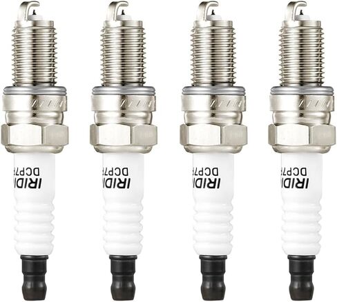 Juicery Spark Plugs DCPR7EIX 3144 دراجة نارية بديلة إيريديوم شرارة التوصيل مجموعة من 4 متوافقة مع Harley-DavidsonSportster 1988-2016 Harley-DavidsonSportster 883 1986-2016 6046 9701 97637 in Kuwait