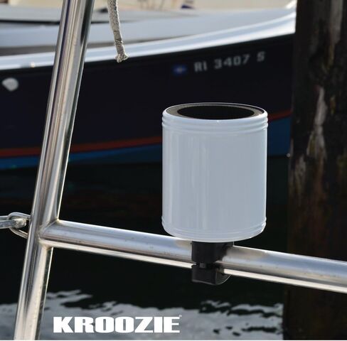 Kroozie 2.0 Bike Bottle Holder – Sturdy, Stainless Steel Bike Cup Holder for Handlebars, Horizontal Bars, & Cups up to 30 Oz. – Road Bike, Cruiser, Scooter, & Ebike Accessories in Saudi Arabia