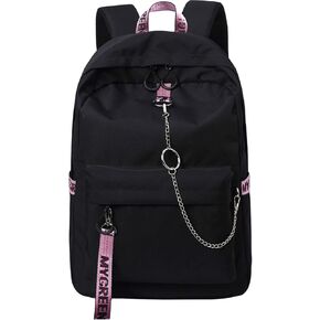 Travel Backpack for Teens, Water-Resistant School Bookbag Laptop Daypack for Girls & Boys