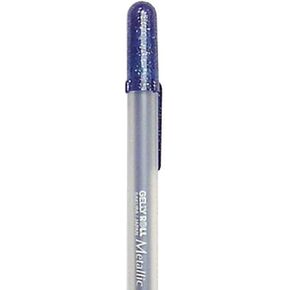 Gel Pen,Water/Fade Proof,1.0mm,Med. Line,Metallic BEBK