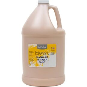 Handy Art Little Masters Tempera Paint, 128 oz, Peach 128 Fl Oz