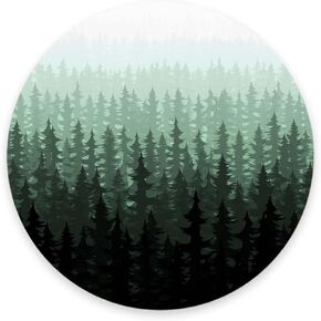 Mouse Pad, Bulldog Mouse Pad, Washable Round Cloth Mousepad for Gaming Office Laptop, Non-Slip Rubber Cute Computer Mouse Pads for Wireless Mouse, Cute Mouse Pads for Desk 7.9×7.9×0.12 inches