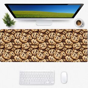 Dachshund Gaming Mouse Pad, Desk Mat, Non-Slip Rubber Base Cool Aesthetic MousePads for Computer Laptop Keyboard Office School Home Desktop Accessories Decor 31.5" x 11.8"