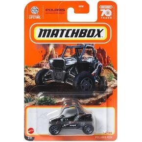 Matchbox Polaris RZR 1:64 Die-Cast Vehicle, Black/Red