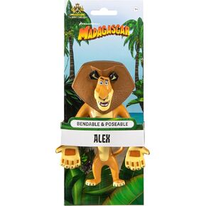 The Noble Collection Bendable Madagascar Alex