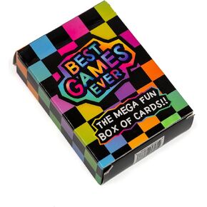 A FOR ADLEY Best Games Ever 3-in-1 Card Game Set with Art Featured in Adley's Cartoons by Spacestation Animation