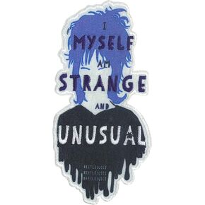 C&D Visionary Beetlejuice Strange & Unusual Patch, White, Blue, Black