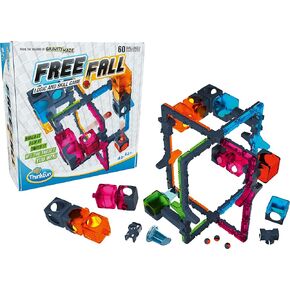 ThinkFun Freefall - لعبة المتاهة الرخامية القائمة على المنطق | تعزيز المهارات | متعة للأطفال والمراهقين والكبار | ألغاز محفزة للعقل | فردية أو متعددة اللاعبين