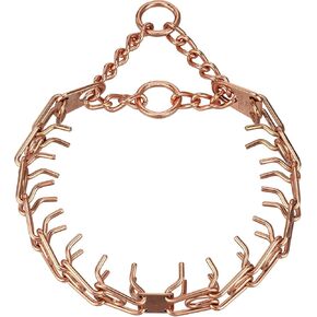 Herm. Sprenger Ultra-Plus Prong Dog Training Collar, Anti Pull Training Pinch Collar, CUROGAN (3.0 mm x 17" Neck Size; 20" Chain Length) - O-Ring Version
