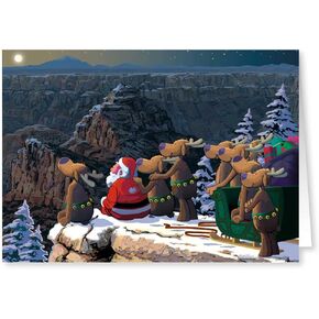 Stonehouse Collection| Grand Canyon Christmas Cards | 18 Western Cards & 19 Envelopes | Arizona Southwest Cards (Standard)
