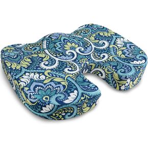 Pressure Relief Cushion, Memory Foam Seat Cushion for Tailbone Pain Relief Coccyx Cushion for Sciatica Pain Ergonomic Seat Cushion for Office Desk Chair, Flower2