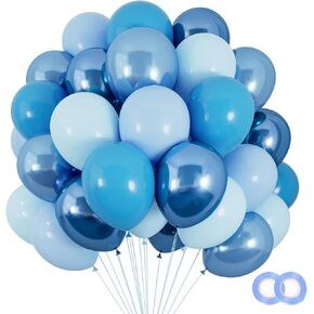 RUBFAC 120pcs 12 Inches Black and Rose Gold Balloon Kit, Rose Gold Confetti Balloons for Valentine's Day, Birthday Party Wedding Graduation Engagement Party Decorations