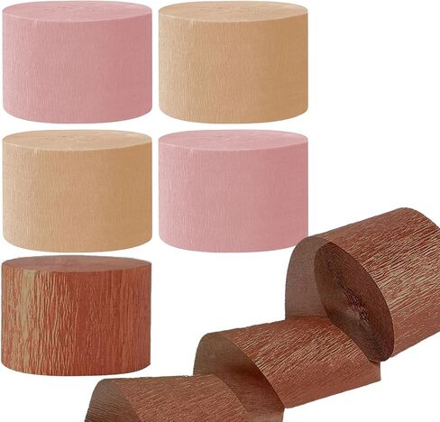 Capesaro Green Crepe Paper Streamers - 6 Rolls Party Streamers for Various Festival Party Decorations in Kuwait