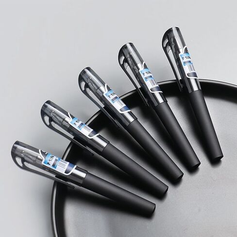 5 Pcs Small Gel Pens Black Ink Pens Cute Pens Mini Writing Pens Pocket Pens Office School Supplies Pens for Women Men Kids in Saudi Arabia