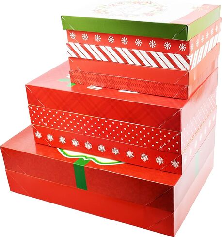 Black Duck Brand Set of 20 Cardboard Apparel Decorative Gift Boxes with Lids for Clothing and Gifts in 3 Different Sizes (4 Robe, 6 Shirt, 10 Lingerie) in Saudi Arabia