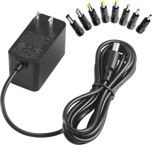 مصدر طاقة 9V 2A 6.6FT لـ Arduino Uno R3 Platine، شاحن سلك محول طاقة AC DC لـ Crosley Cruiser CR8005A، مضخة الثدي المتقدمة، جهاز Bowflex Max Trainer Schwinn Elliptical Machine 270 170 430 A10 in Kuwait