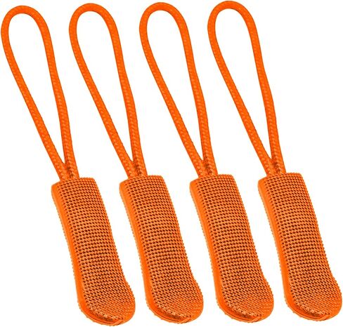 Fbshicung 10 Pcs Zipper Pull Replacemen Tab Heavy Duty Zipper Extender Cord for Bag Suitcase Jacket Luggage (Blue) in Saudi Arabia