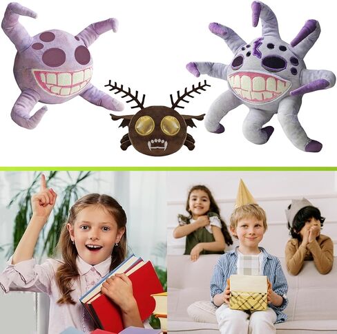 Doors 2 Plushies, Doors Floor 2 Plushies Grumble for Boys and Girls, Soft Stuffed Plush Toys for Halloween, Christmas, Birthday Party in Saudi Arabia