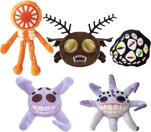 Doors 2 Plushies, Doors Floor 2 Plushies Grumble for Boys and Girls, Soft Stuffed Plush Toys for Halloween, Christmas, Birthday Party in Saudi Arabia