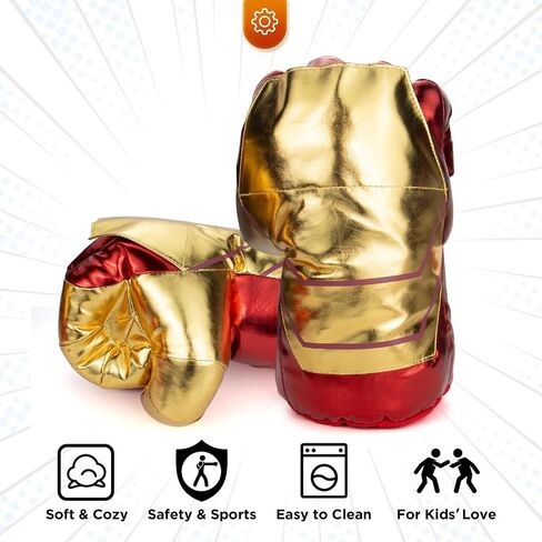 Kids Superhero Gloves,Superhero Hands Kids Soft Plush Cosplay for Boy Girl Christmas Halloween Birthday Gift in Saudi Arabia