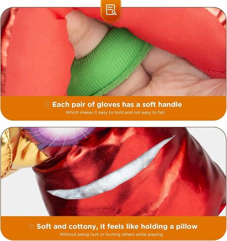 Kids Superhero Gloves,Superhero Hands Kids Soft Plush Cosplay for Boy Girl Christmas Halloween Birthday Gift in Saudi Arabia