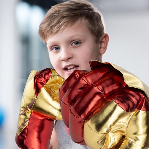 Kids Superhero Gloves,Superhero Hands Kids Soft Plush Cosplay for Boy Girl Christmas Halloween Birthday Gift in Saudi Arabia