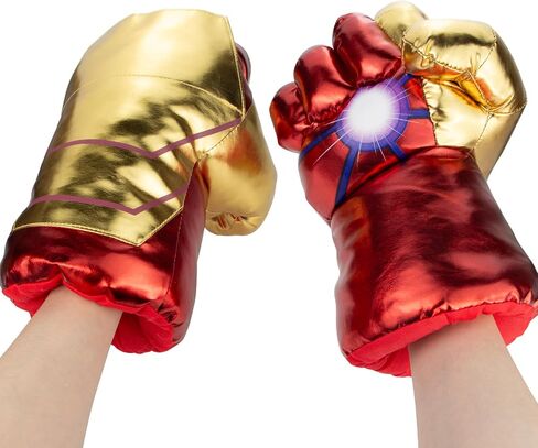 Kids Superhero Gloves,Superhero Hands Kids Soft Plush Cosplay for Boy Girl Christmas Halloween Birthday Gift in Saudi Arabia