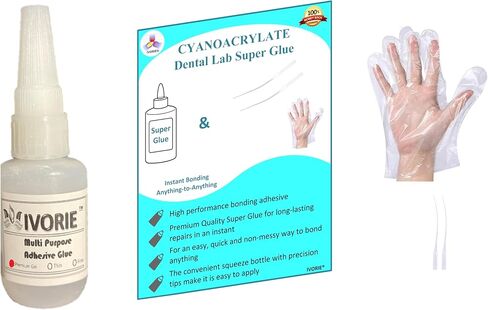 Glue Cyanoacrylates Acrylic for Dental Lab Tools and Accessories (Gel) in Saudi Arabia