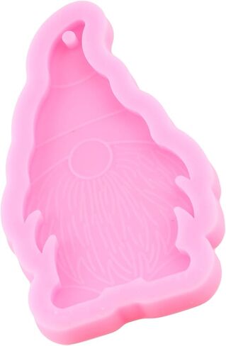 Gnome Keychain Silicone Mold Gnome Epoxy Resin Molds for Keychain Backpack Pendant Jewelry Making Necklace Decoration Craft in Saudi Arabia