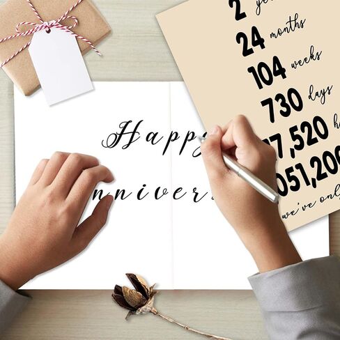 YiKaLus Large 25th Anniversary Card for Couples, Retro 25 Years Wedding Aday Gift Ideas for Him Her, Unique Silver Aday Gifts for Husband Wife in Kuwait