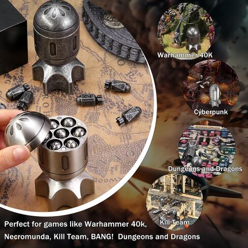 DND Dice, Metal Dice Set D&D Dungeons and Dragons Dice, Polyhedral Dice Role Playing Dice Gaming D and D Dice (Missile Silver) in Saudi Arabia