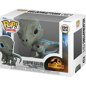 Funko POP Pop | Buddy: Jurassic World Dominion - Blue & Beta, Multicolor, 62223